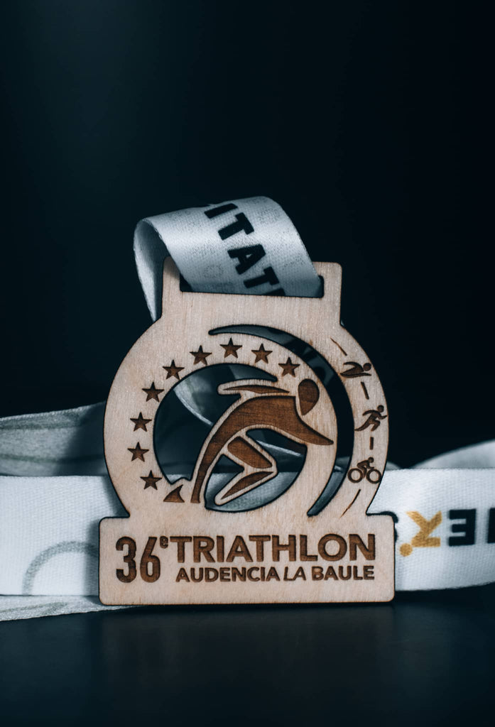 medaille-recompense-bois-triathlonaudencialabaule