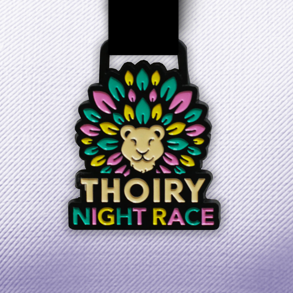 medaille-thoiry-Night-Race-personalise